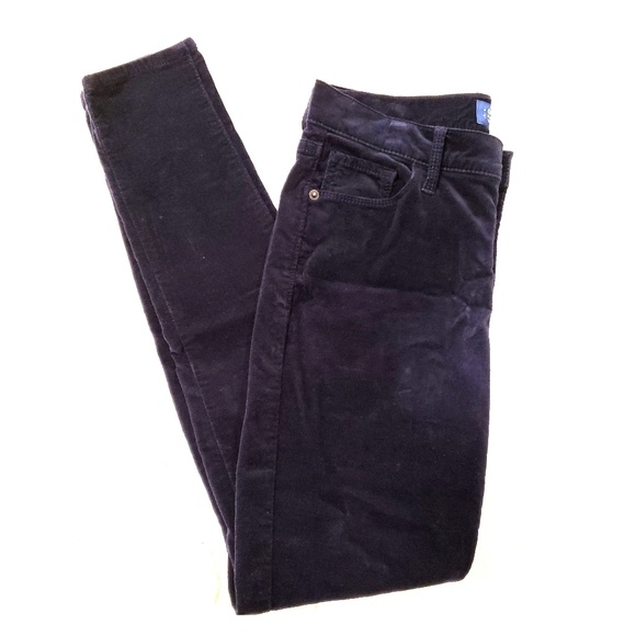 NWOT Rockstar Velvet Skinny Pants - Picture 1 of 5